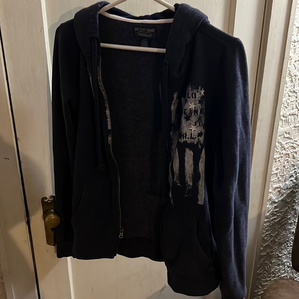 Polo brand sweat jacket